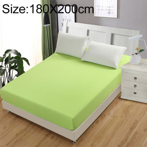 Plain Mattress Protector Bed Mat Mattress Cover Fitted Sheet, 120X200cm, 150X200cm, 180X200cm