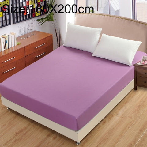 Plain Mattress Protector Bed Mat Mattress Cover Fitted Sheet, 120X200cm, 150X200cm, 180X200cm