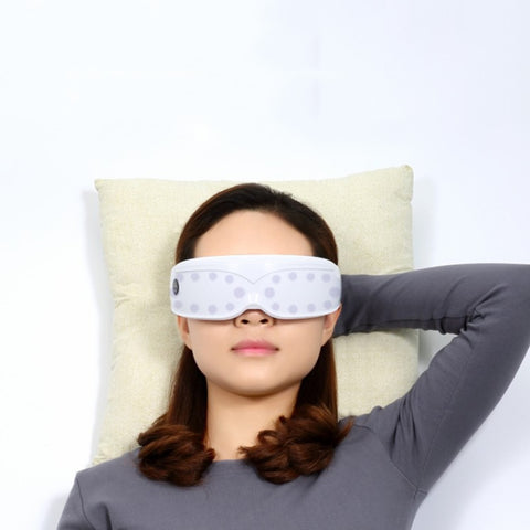 Magnetic Eye Health Exercise Eye Massage Instrument Charging Nurse Myopia Eye Protector, Black, White