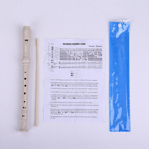 5 PCS SW8 Swan 8-hole Student Children Plastic Clarinet German Treble Flute, Pink, Blue, Yellow, Red, Green, White, Black