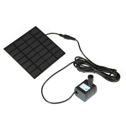 Garden Rockery Decoration Solar Fountain DC Water Pump Suspension Sprinkler, Solar Fountain