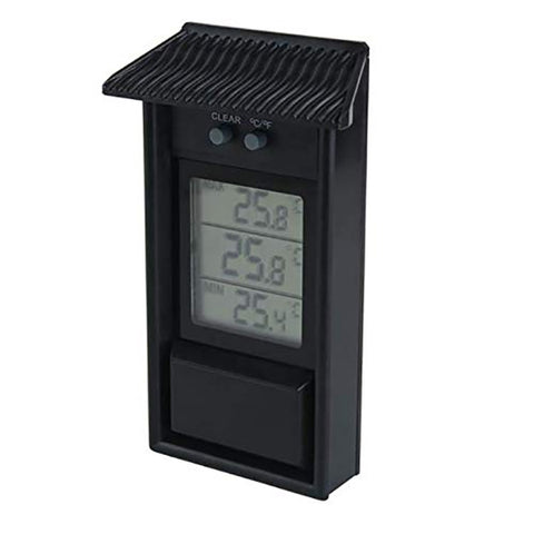 Eaves Shape Outdoor Garden Refrigerator Waterproof Thermometer