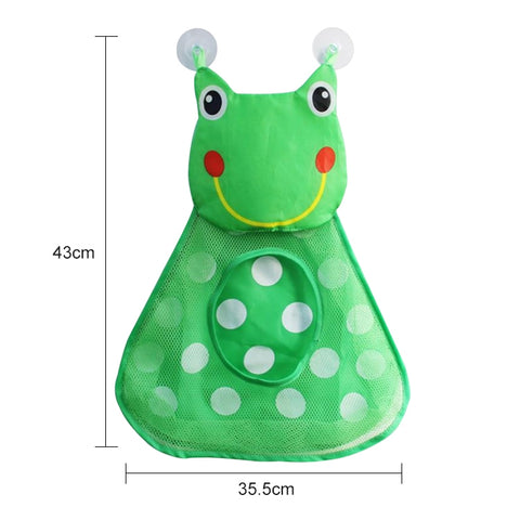 Baby Shower Toys Storage Organizer Kids Toy Storage Mesh Set For Bathroom, Rabbit, Frog, Duck, Bear