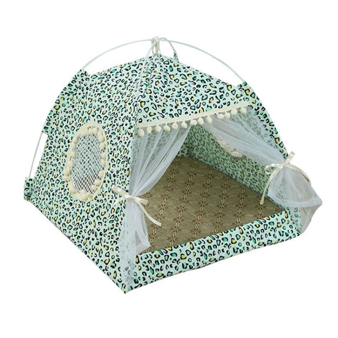 Four Seasons Universal Cat Small Dog Tent Removable and Washable Cat Litter Pet Nest, M, L, XL