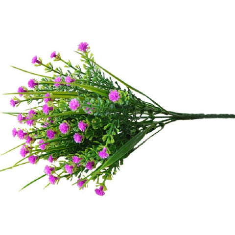5 Branches Simulation Plastic Starry Rose Simulation Bouquet Home Decoration Flower