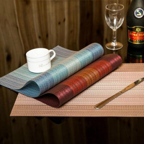2 PCS Home Table Cup Mat Creative Decor Coffee Drink Placemat Tableware, Size: 45x30cm