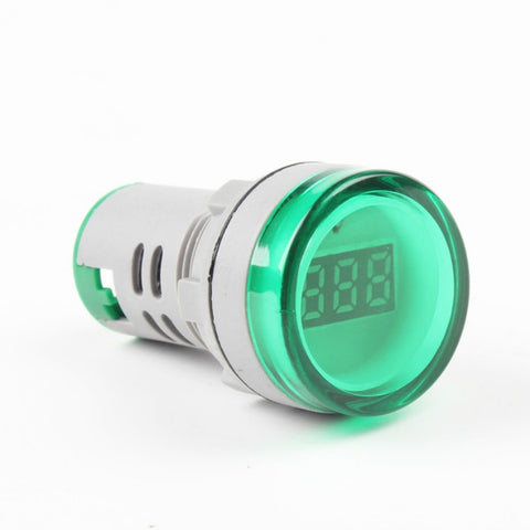 AD16-22DSV  Mini Digital Display 60-500V General Indicator AC Voltmeter, Open Hole: 22mm, 60-500V Yellow, 60-500V Blue, 60-500V White, 60-500V Red, 60-500V Green