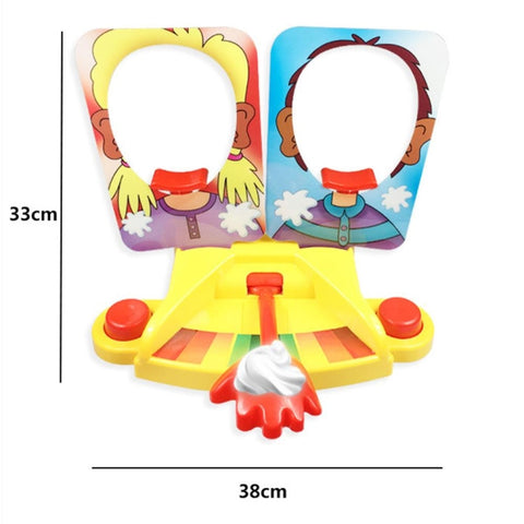 Pie Face Showdown Game Challenge Family Interactive Table Toy for Child  Prank Toys, Double, Single