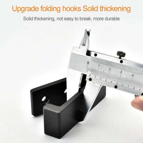 Collapsible Clothes Hanger Robe Hook Decorative Bathroom Wall Mounted Hooks