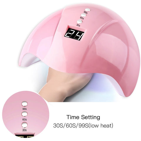 36W UV Led Lamp Nail Dryer 12 Leds for Nail Machine Curing 30s/60s/99s Timer USB Connector