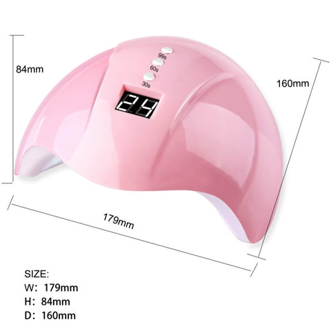 36W UV Led Lamp Nail Dryer 12 Leds for Nail Machine Curing 30s/60s/99s Timer USB Connector