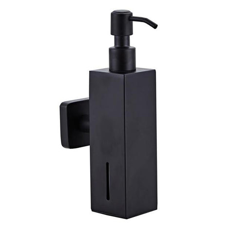 304 Stainless Steel Wall-mounted Manual Soap Dispenser, Square Wall-mounted, Round Wall-mounted, Square Table Top, Round Table Top