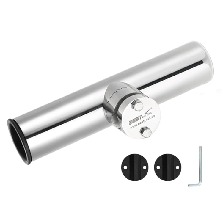 BSET MATEL Marine Hardware 316 Stainless Steel Fishing Rod Seat Yacht Sea Fishing Bracket, 19-26mm, 26-32mm