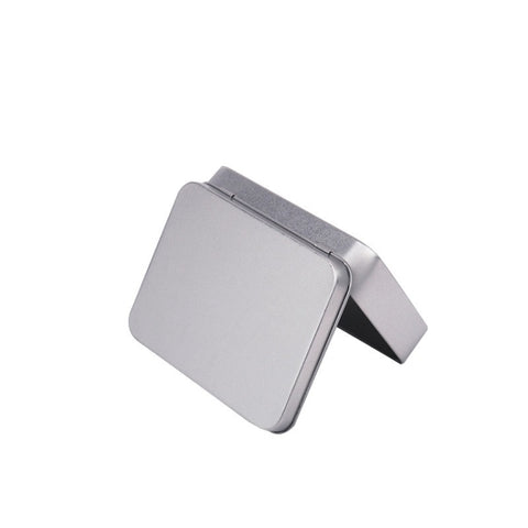 Rectangular Metal Storage Box Tinplate Business Card Storage Box, 11.5x8.5x2.2cm