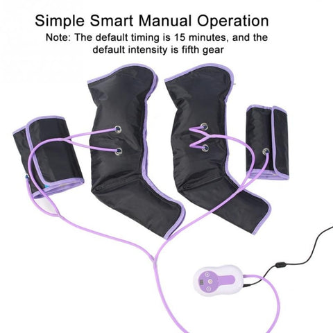 Air Wave Pneumatic Leg Massager Home Air Pressure Massager, UK Plug, US Plug, EU Plug