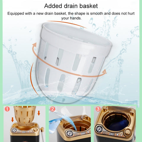 Mini Multifunction Kids Washing Machine Toy Beauty Sponge Brushes Washer