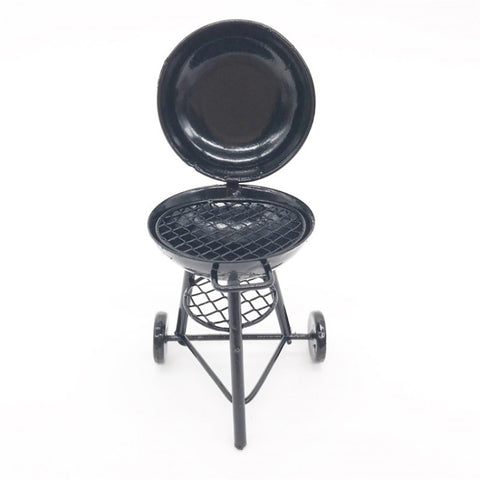 1:12 Mini House Toy Simulation Round Oven Outdoor Scene Decoration, Round Oven