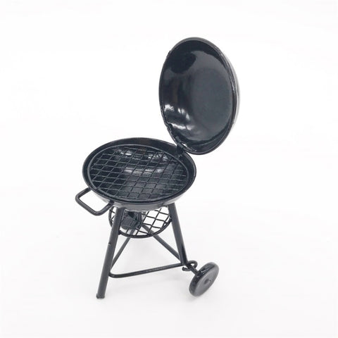 1:12 Mini House Toy Simulation Round Oven Outdoor Scene Decoration, Round Oven
