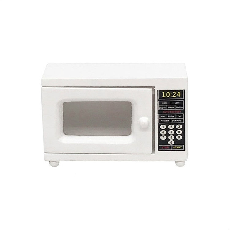1:12 Model Doll House Kitchen Decoration Fine Microwave Oven, Microwave Oven