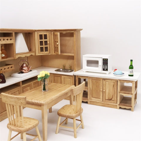 1:12 Model Doll House Kitchen Decoration Fine Microwave Oven, Microwave Oven