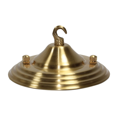 Chandelier Wall Lamp Full Copper Ceiling Plate Base Lighting Accessories, 10cm, 12cm
