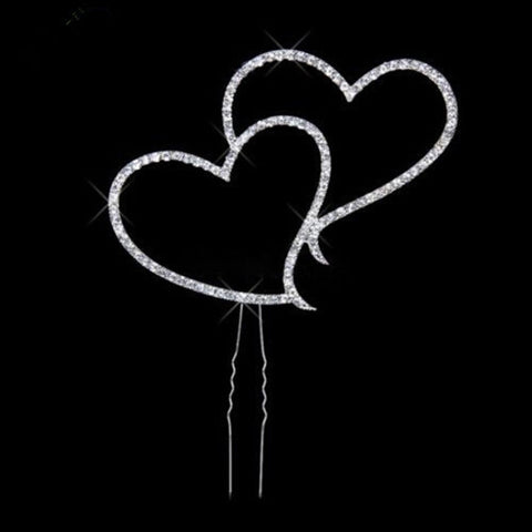 Heart Crystal Cake Insert Cake Decoration Wedding Gift, Cake Insert Decoration