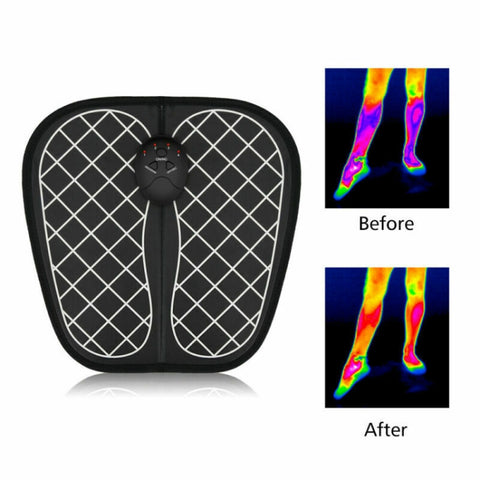 EMS Intelligent Foot Massager Foot Massage Blood Circulation Machine, Foot Massager