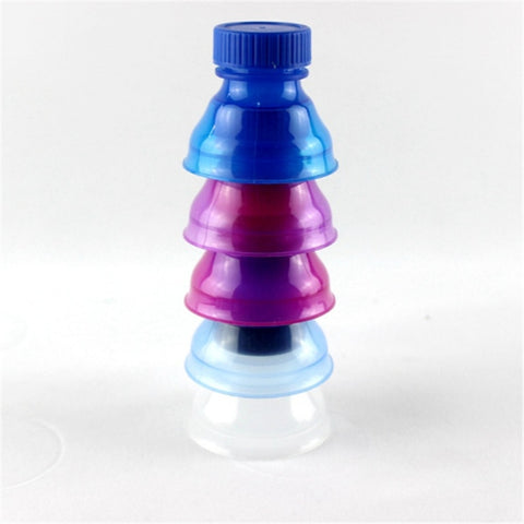 10 PCS Small Cans Cola Lid Sprite Leakproof Cap, Random Color Delivery, 10 PCS