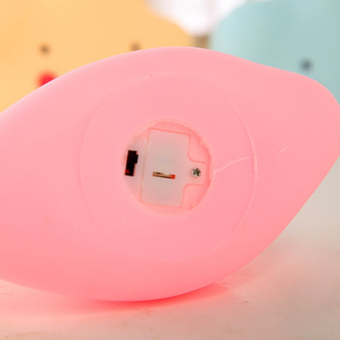 Cartoon Flaky Clouds Colorful Small Night-light  Bedside Lamp, Pink, Yellow, Blue