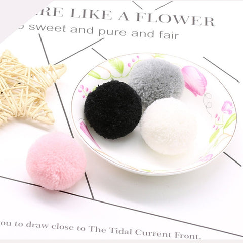 10 PCS Candy Color Toy Ball Decoration Fur Ball