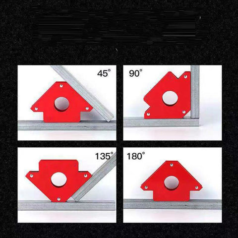 Magnetic Welding Positioner Triangular Strong Magnetic Holder, 25 Pounds, 50 Pounds, 75 Pounds