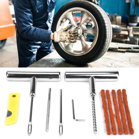 Motorcycle Electric Car Vacuum Tire Repair Kit, Vacuum Tire Repair Kit