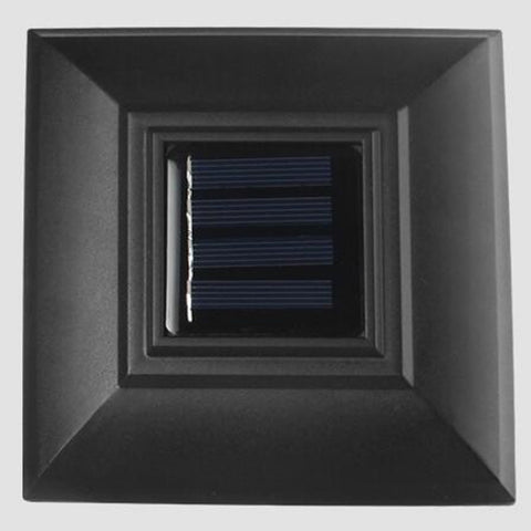 Solar Pillar Light Outdoor Waterproof Decorative Garden Lawn Wall Lamp