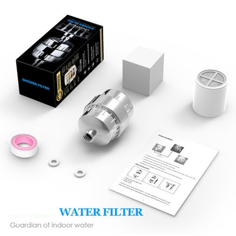 10-15 Layer Activated Carbon Bathroom Shower Filter Bathing Water Filter Purifier Water Shower Set, Activated Carbon Filter