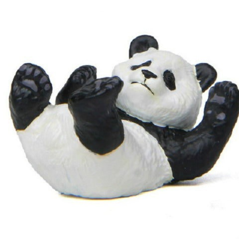 Panda Life Multi-shaped Micro-landscape Baked Landscape Doll Ornaments, Seated Panda, Climbing Panda, Prone Panda, Lying Panda