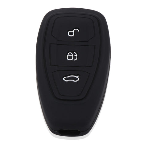 Silicone Car Key Cover for Ford Kuga Focus 3 4 Ecosport Fiesta, For Ford Kuga Focus