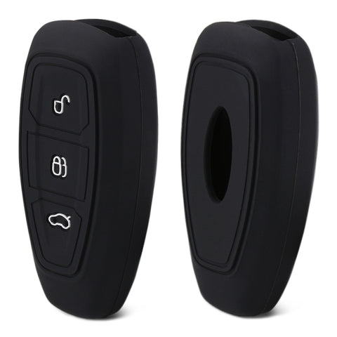 Silicone Car Key Cover for Ford Kuga Focus 3 4 Ecosport Fiesta, For Ford Kuga Focus