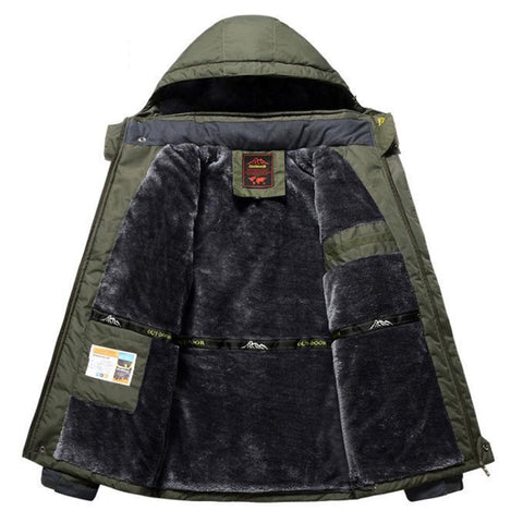 Winter Fleece Military Jackets Men Windproof Waterproof Outwear Parka Windbreaker Warm Coat, XL, XXL, XXXL, XXXXL, XXXXXL, XXXXXXL, XXXXXXXL, XXXXXXXXL, XXXXXXXXXL