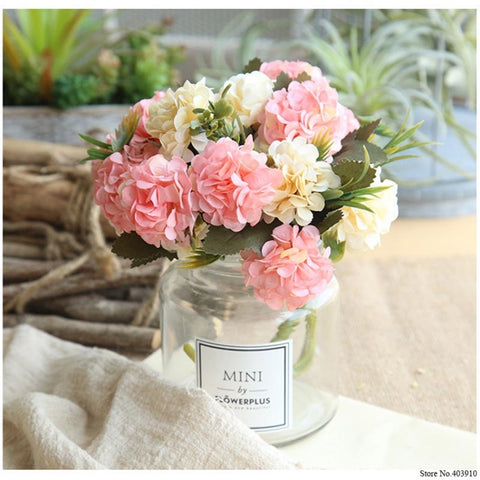 Artificial Flower Ball Chrysanthemum Home Decoration Wedding Bouquet Flower Plant Fake Flower