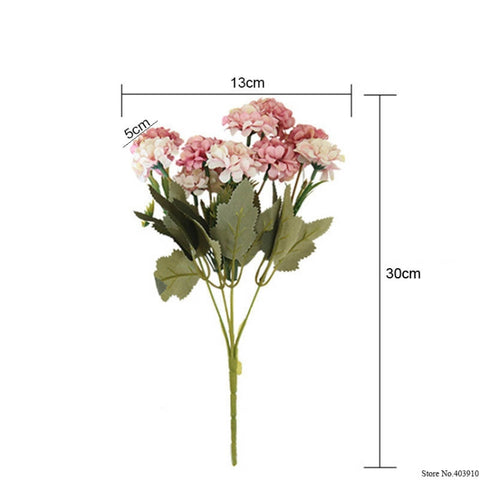 Artificial Flower Ball Chrysanthemum Home Decoration Wedding Bouquet Flower Plant Fake Flower
