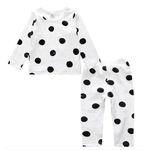 Children Cartoon Cotton Underwear Care Belly Pajamas Set, S, M, L, XL, XXL