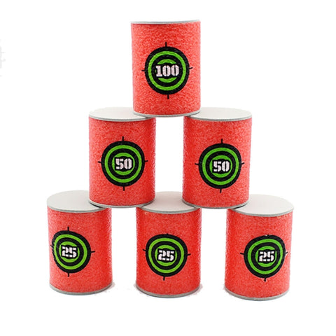 3 Sets Indoor Parent-child Toy Set EVA Shooting Game Target Special Competitive Scoring Props, EVA Shooting Game
