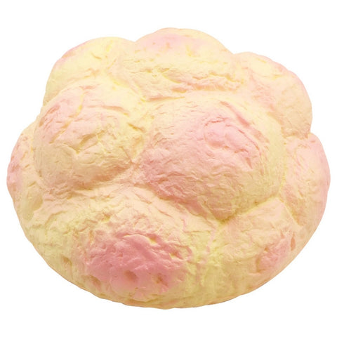 Large Scented Cream Puff Squishy Slow Rising Straps Soft Squeeze Simulate Pineapple Bread Cake Gift Kid Fun Toy Size: 25x13cm, Large Scented Cream