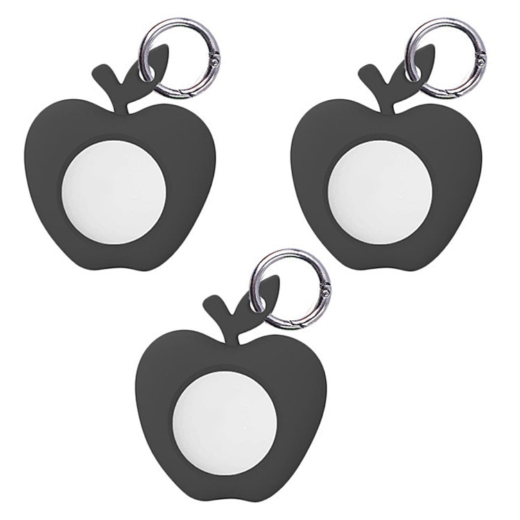 3pcs For AirTag 2nd Gen / AirTag 1st Gen Tracking Anti-Lost Locator Silicone Apple Version Case