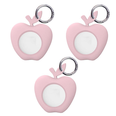 3pcs For AirTag 2nd Gen / AirTag 1st Gen Tracking Anti-Lost Locator Silicone Apple Version Case
