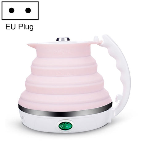 Portable Folding Silicone Intelligent Constant Temperature Travel Camping Electric Kettle, US Plug, EU Plug, UK Plug