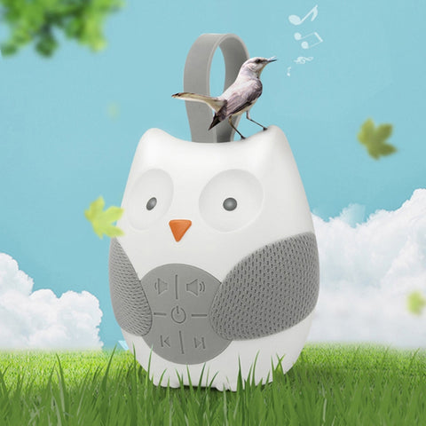 Baby Bedside Hanging Bell Sound Soothing Sleep Soft Owl Music Box Toy, Owl Music Box