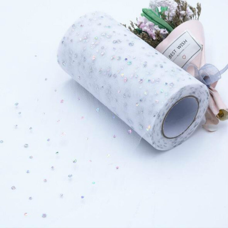 Tulle Roll 25 Yards 13cm Organza Laser Crafts Wedding Decoration Tulle Birthday Party Supplies, TBD0419813601A, TBD0419813601B, TBD0419813601C, TBD0419813601D, TBD0419813601E, TBD0419813601F, TBD0419813601G, TBD0419813601H, TBD0419813601I, TBD041981360...