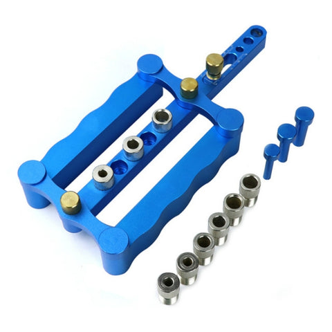 Woodworking Punching Locator Vertical Triple Hole Straight Hole Opener Dowel