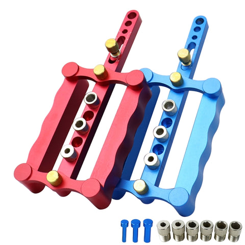 Woodworking Punching Locator Vertical Triple Hole Straight Hole Opener Dowel